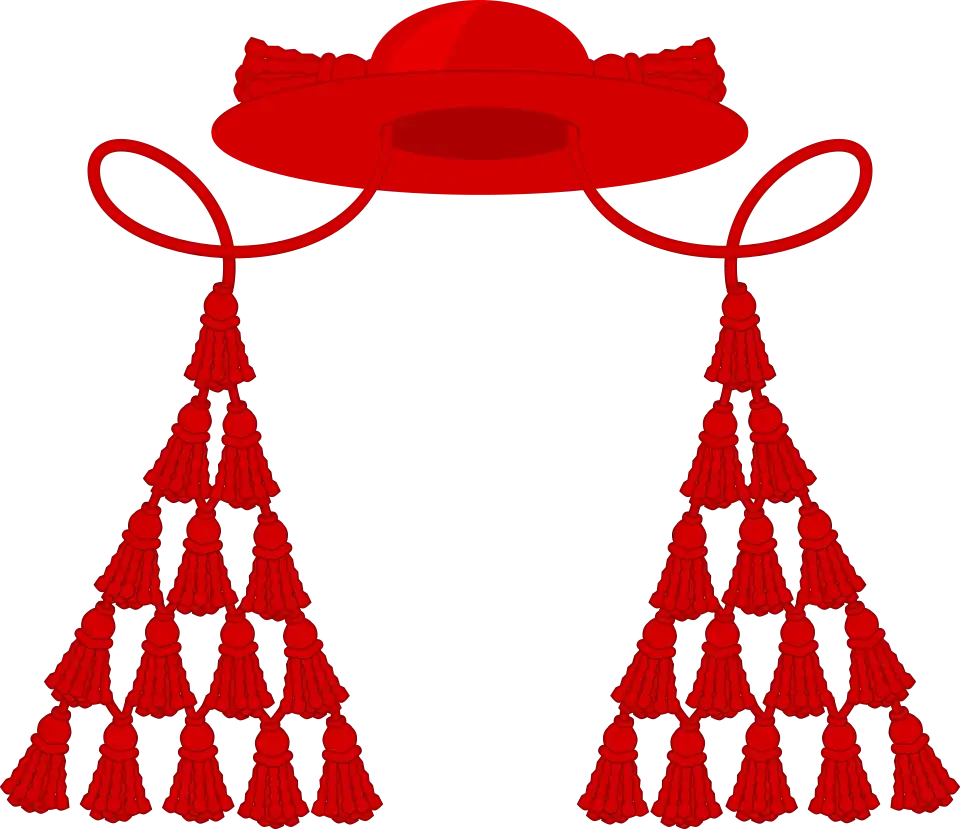 galero kardynalskie heraldyka