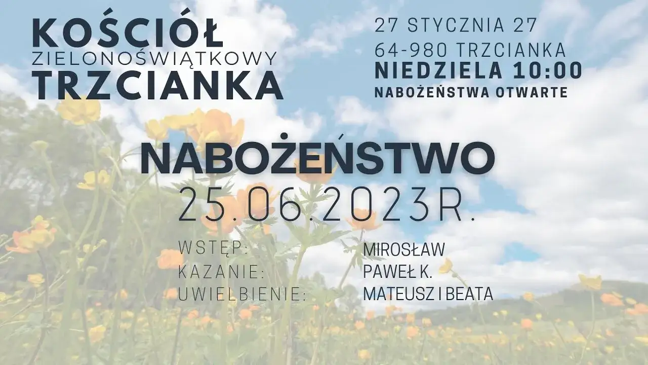 zielonoświątkowcy nabożeństwo uwielbienie